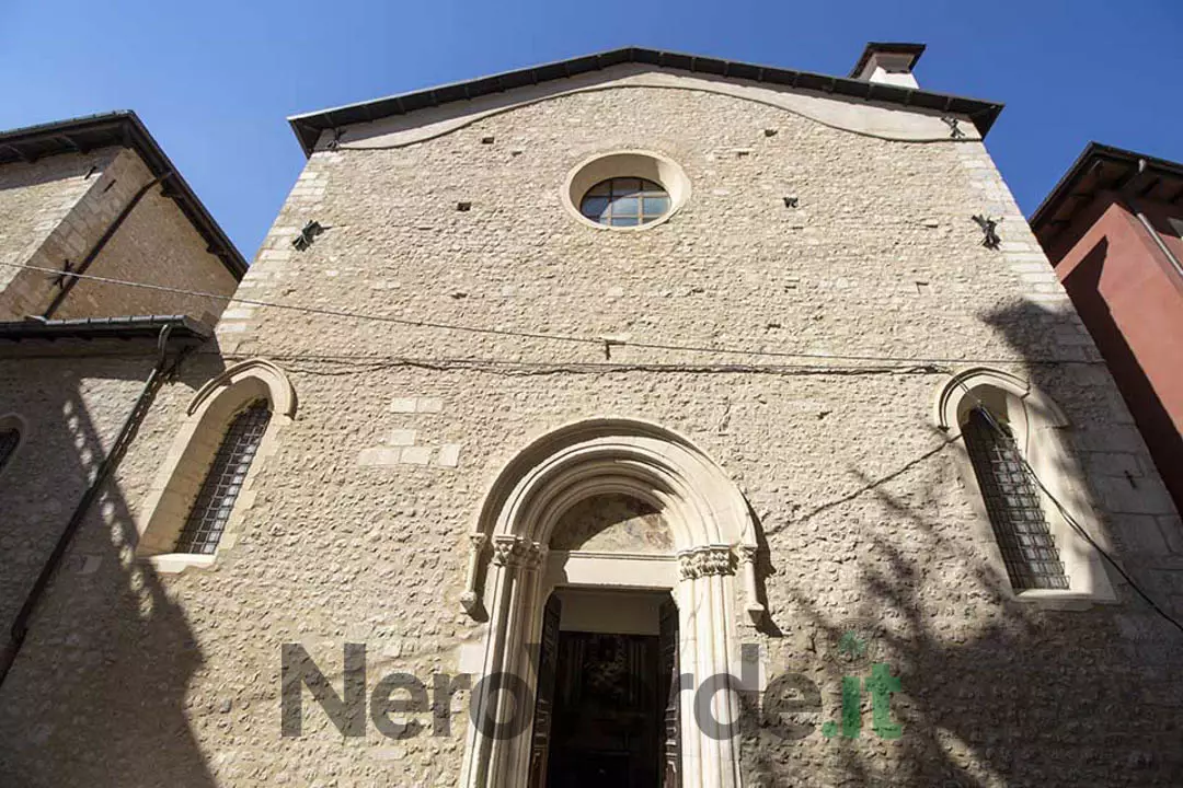 facciata san giuseppe dei minimi a l'aquila